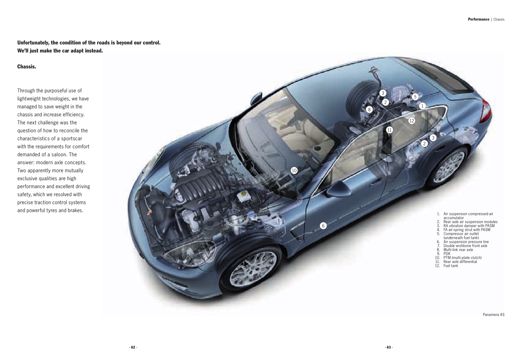 2010 Porsche Panamera Brochure Page 16